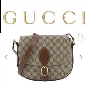 Gucci GG medium saddle bag
